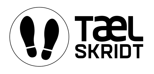 Tæl skridt logo