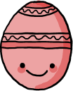 rød ægg