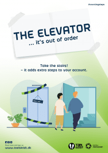 Elevator on strike