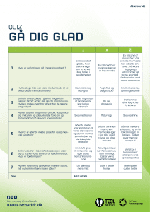 GåDigGlad Quiz A4 DK