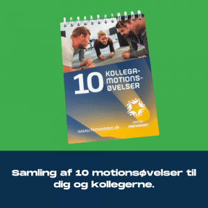 10 motionsøvelser Sundhed starter med små skridt