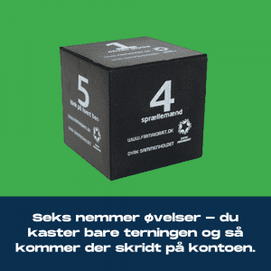 Aktivitetsterning – sort Skab sunde vaner