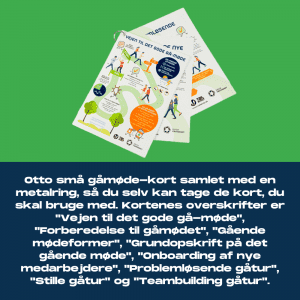 Gå-møde minikort - Et skridt ad gangen mod bedre helbred