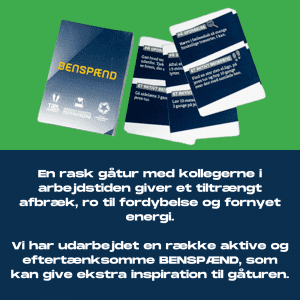 Benspændskort Træd ind i en sundere livsstil